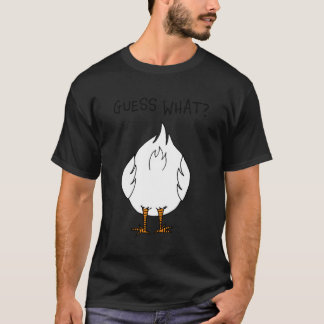 Camiseta Palhaçada de Pai Corny Adivinhação Com Bunda de Fr