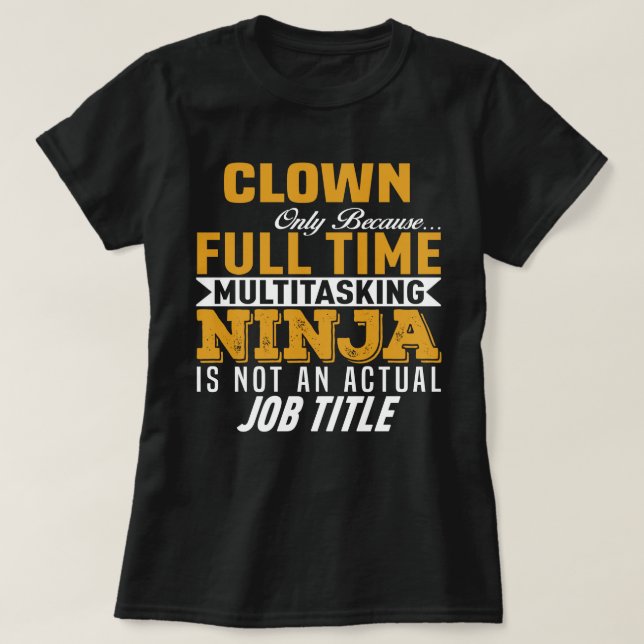 Camiseta Palhaço (Frente do Design)