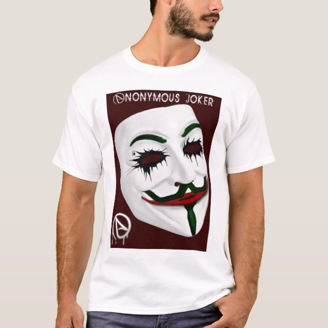 Camiseta Palhaço anónimo (Frente)