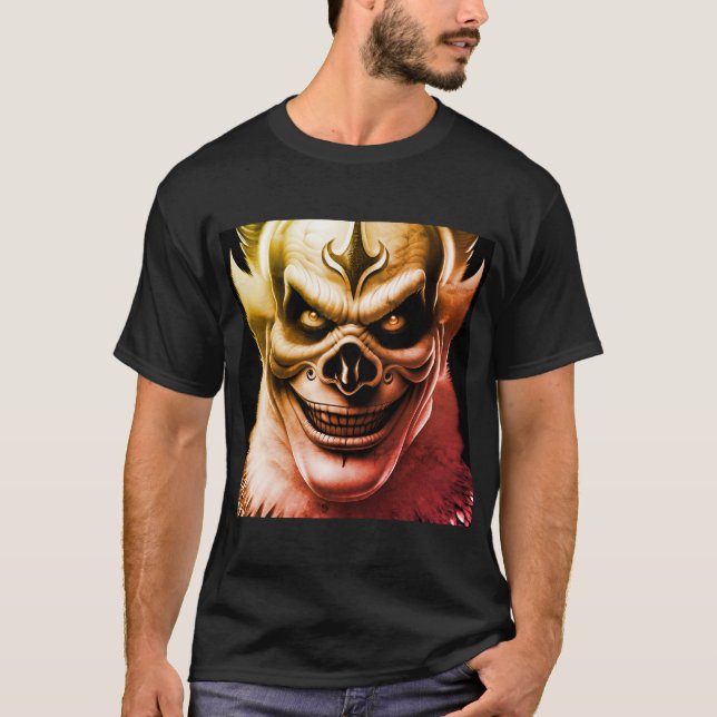 Camiseta Palhaço assustador 3 (Frente)