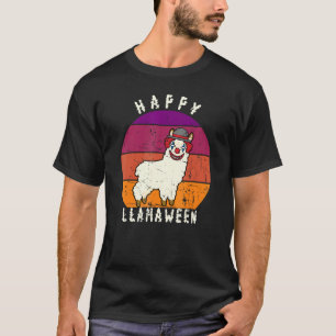 Camiseta Palhaço Assustador do Halloween Llama Pun Happy Ll