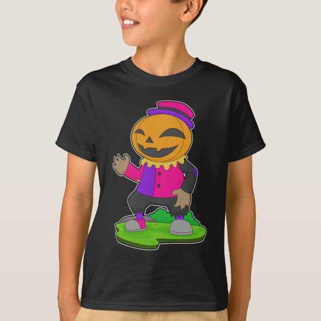 Camiseta Palhaço de abóbora (Frente)