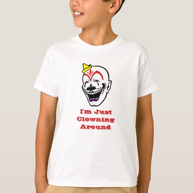 Camiseta Palhaço de Circo Antigo (Frente)