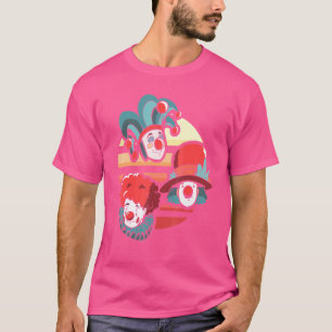 Camiseta Palhaço de Comédia de Festa de aniversário de Circ