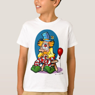 Camiseta Palhaço de desenho animado