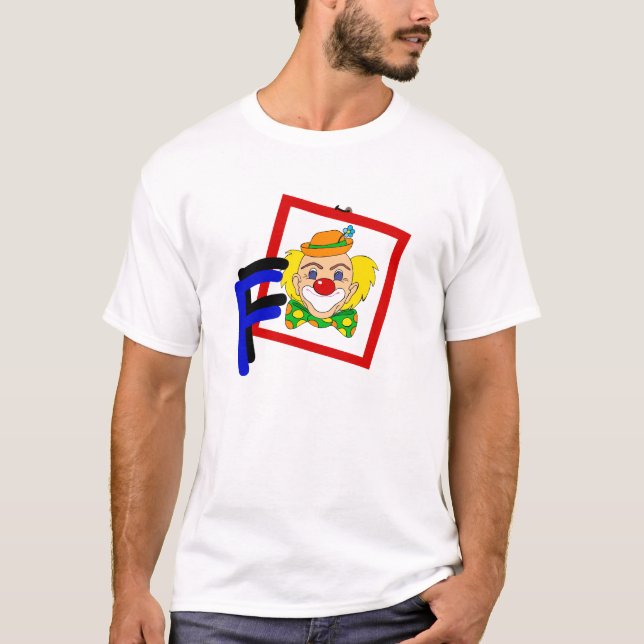 Camiseta Palhaço de F (Frente)