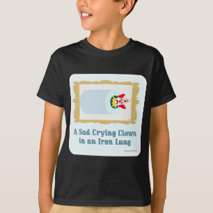 Camiseta Palhaço de grito triste
