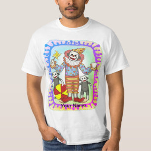 Camiseta Palhaço De Macaco Sock