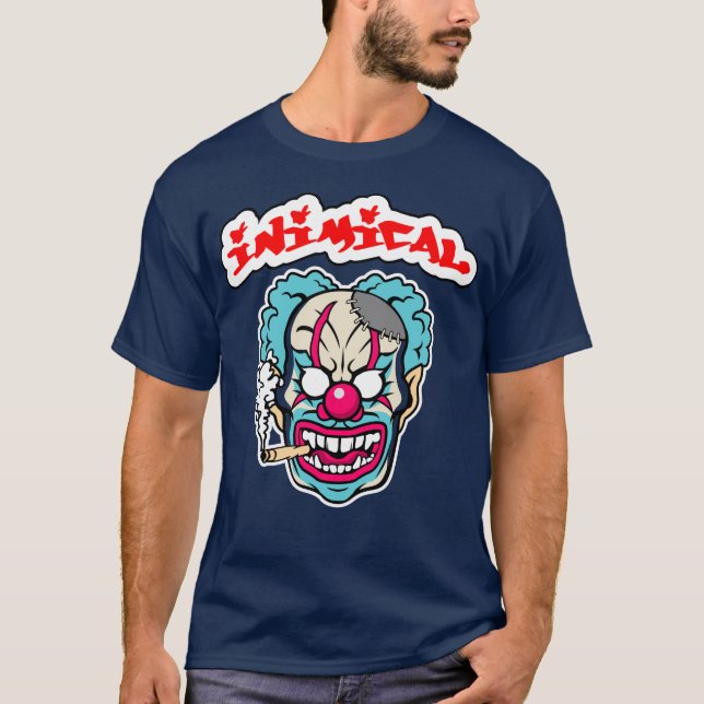 Camiseta Palhaço de Mau íntimo (Frente)