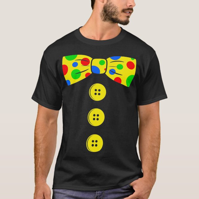 Camiseta Palhaço de palhaço    TieEngraçadoEngraçado (Frente)