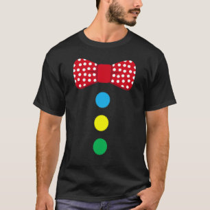 Camiseta Palhaço de roupa Circo Arco Arco-Íris Halloween Ca