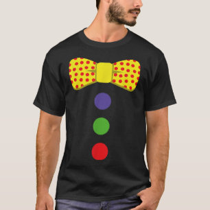 Camiseta Palhaço de roupa Circo Rainbow Halloween Carniva