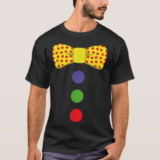 Camiseta Palhaço de roupa Circo Rainbow Halloween Carniva