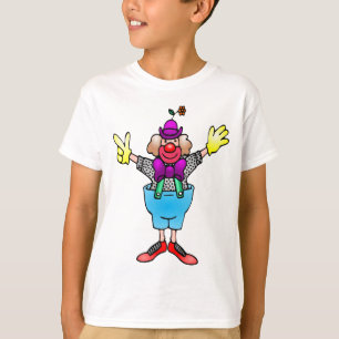 Camiseta Palhaço feliz colorido