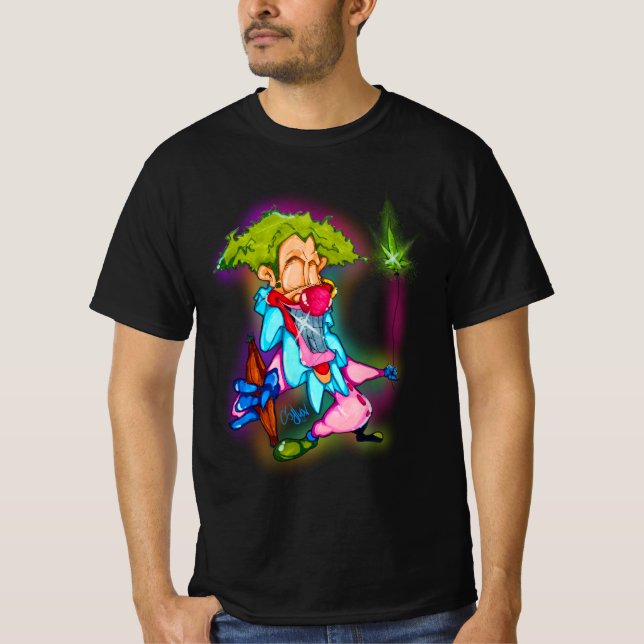 Camiseta Palhaço Fumante (Frente)
