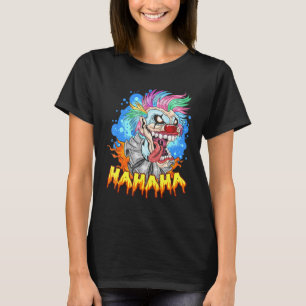 Camiseta Palhaço Incrível Assustador E Terror De Halloween