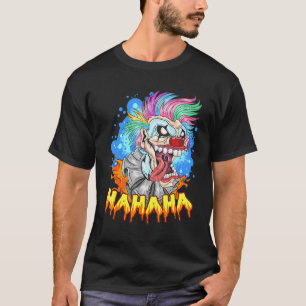 Camiseta Palhaço Incrível Assustador E Terror De Halloween