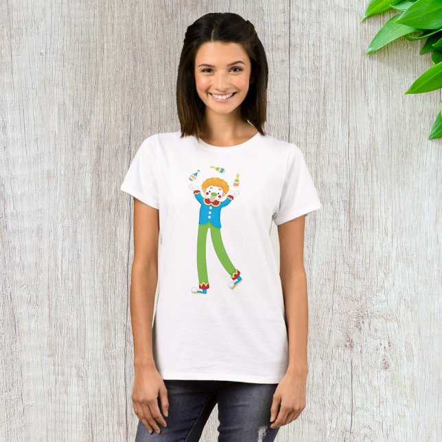Camiseta Palhaço Malabarista (Criador carregado)