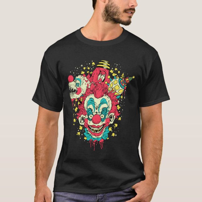 Camiseta Palhaço mau (Frente)