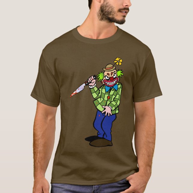 Camiseta Palhaço mau (Frente)