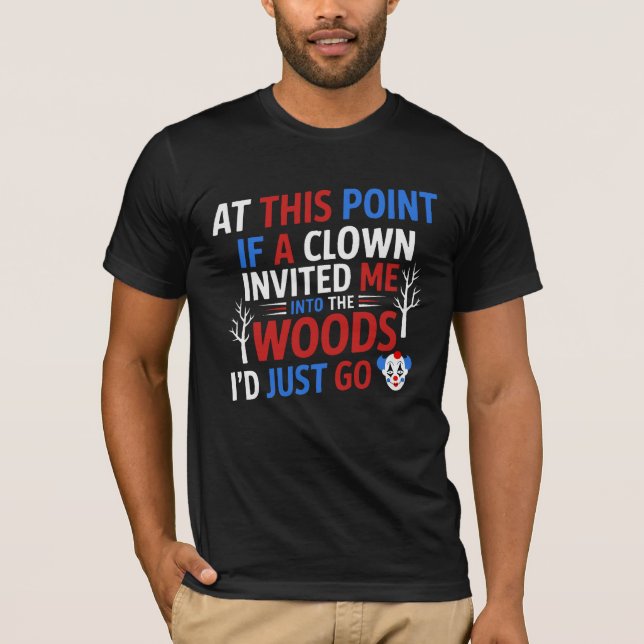 Camiseta Palhaço nos Bosques (Frente)
