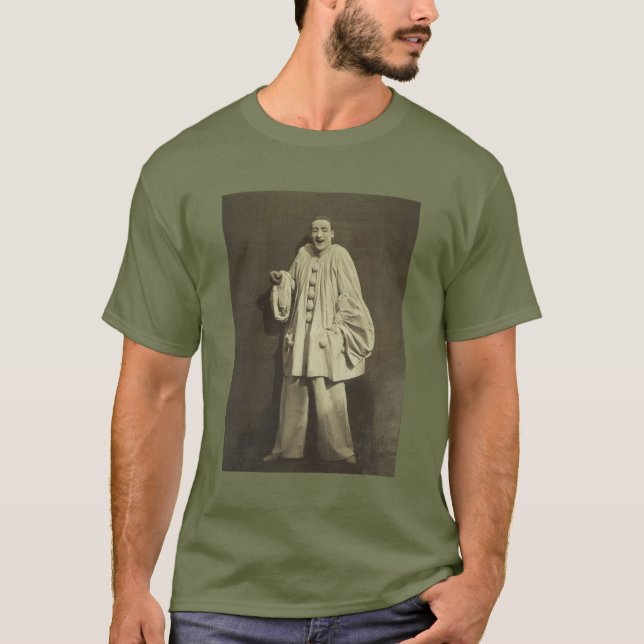 Camiseta Palhaço Pierrot Vintage (Frente)
