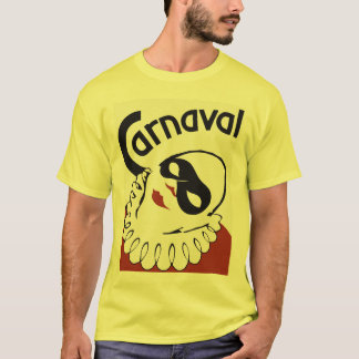 Camiseta Palhaço retro do carnaval de Carnaval