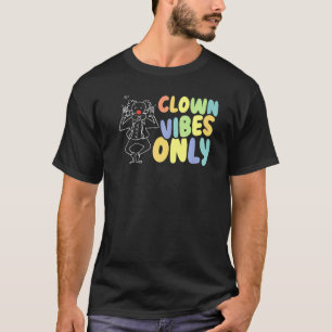 Camiseta Palhaço Vibes Apenas Festa de aniversário de Circo