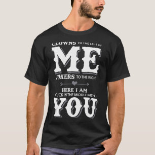 Camiseta Palhaços à Esquerda de Mim Jokers à Direita em 197