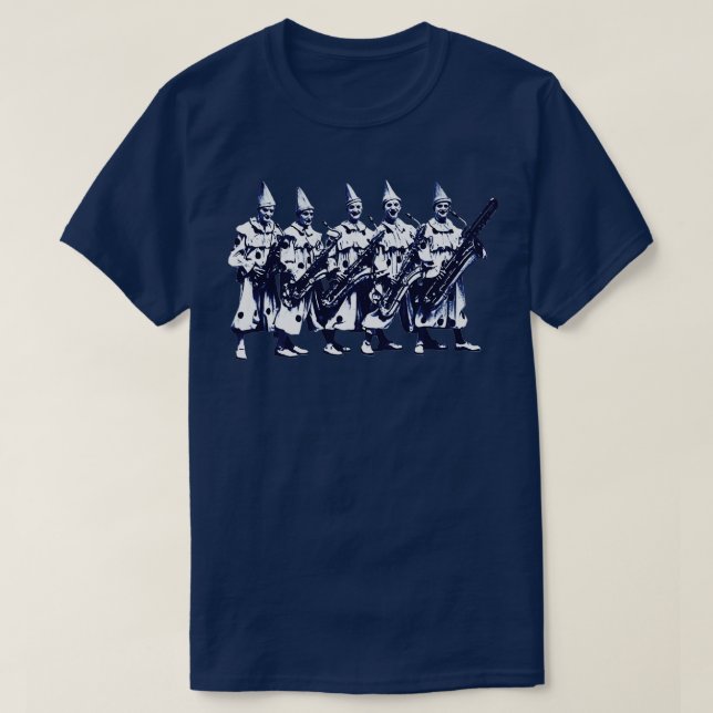 Camiseta Palhaços de Jazz 1920 (Frente do Design)