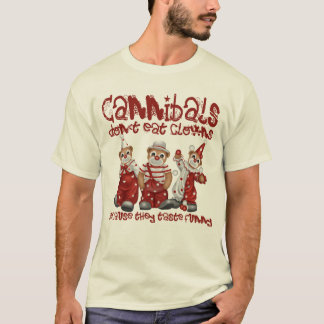 Camiseta Palhaços e canibal