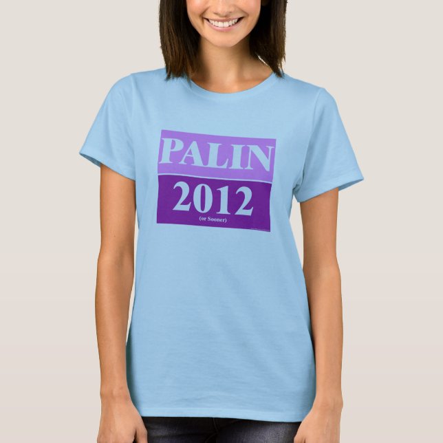 Camiseta Palin 2012 (Frente)
