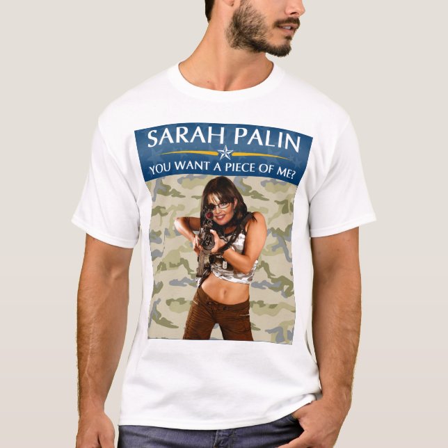 Camiseta Palin 2012 - Você quer uma parte de mim? T-shirt (Frente)