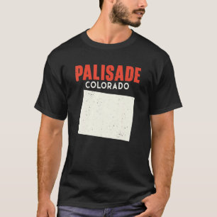Camiseta Palisade Colorado EUA State America Viagem Colorad