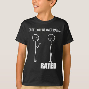 Camiseta Palito Engraçado Figura Stickman - Cara Você Está