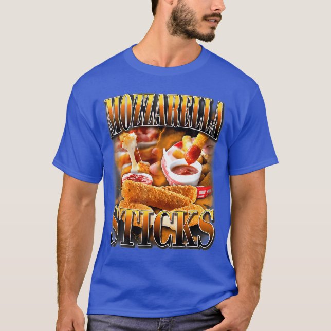 Camiseta Palitos de Queijo Mozzarella CD de Rap Pirata Esté (Frente)