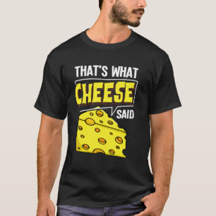 Camiseta Palitos de Tábua de Queijo Vegan Piadas Engraçadas