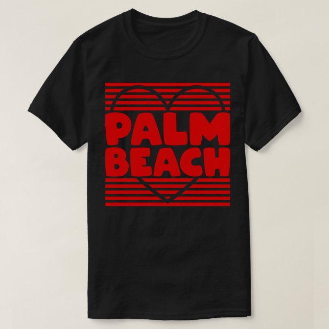 Camiseta Palm Beach 1 (Frente do Design)