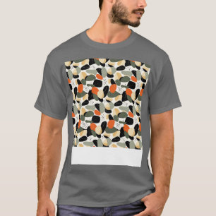 Camiseta Palm Stones Padrões Sem Olhos Praia Pebble Gemston