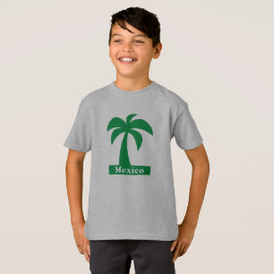 Camiseta Palm Tree (Férias do México) - Kids' Hanes TAGLE