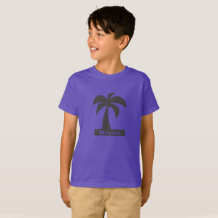 Camiseta Palm Tree (Férias do México) - Kids' Hanes TAGLE