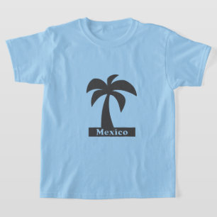 Camiseta Palm Tree (México Férias) - Camisa-T Básica Para C