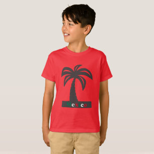 Camiseta Palm Tree (México Vacinação) - Kids'Hanes TAGLESS®