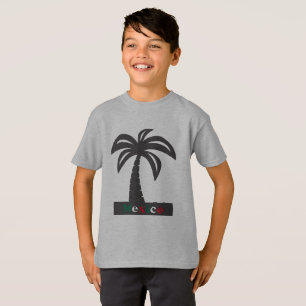 Camiseta Palm Tree (México Vacinação) - Kids'Hanes TAGLESS®