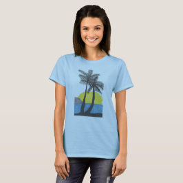 Camiseta Palm Tree Sunrise