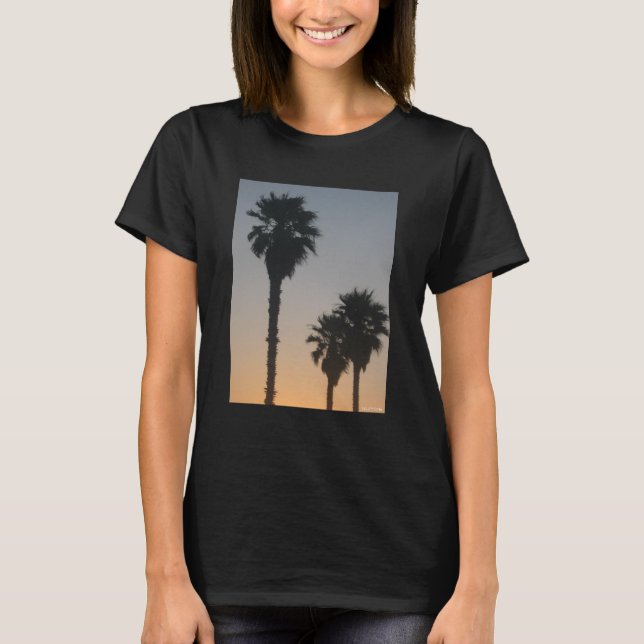 Camiseta Palm Trees At Sunset (Frente)