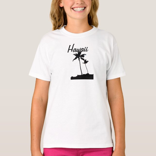 Camiseta Palm Trees do Havaí (Frente)