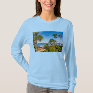 Camiseta Palm Treine Bayside Morning Long Sleeve Tshirt