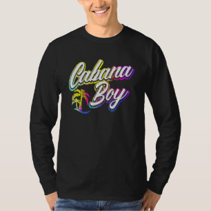 Camiseta Palma de Cara Piscina Cabana Boy