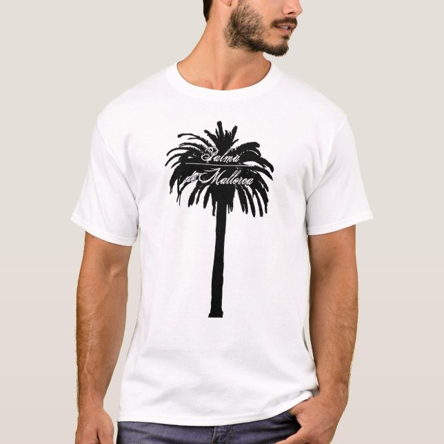 Camiseta Palma de Maiorca palmeira (Frente)